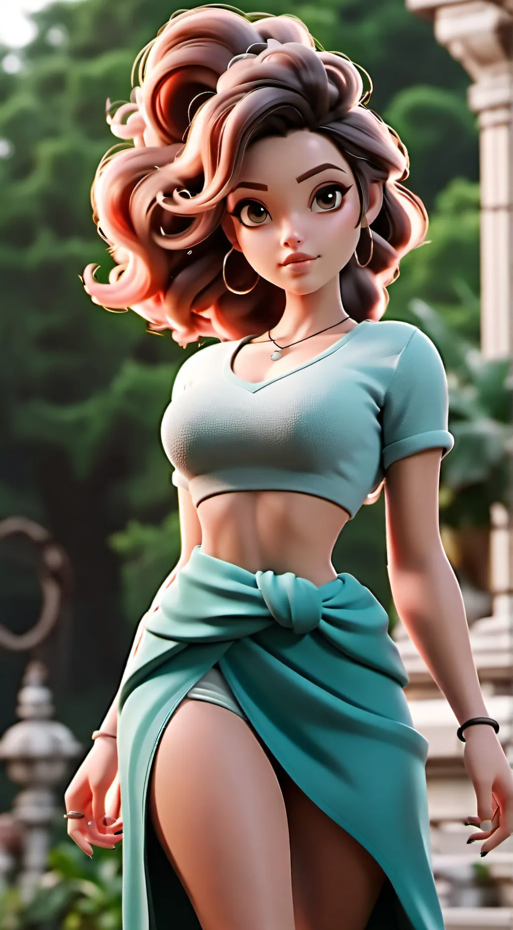 ai character: Elara background