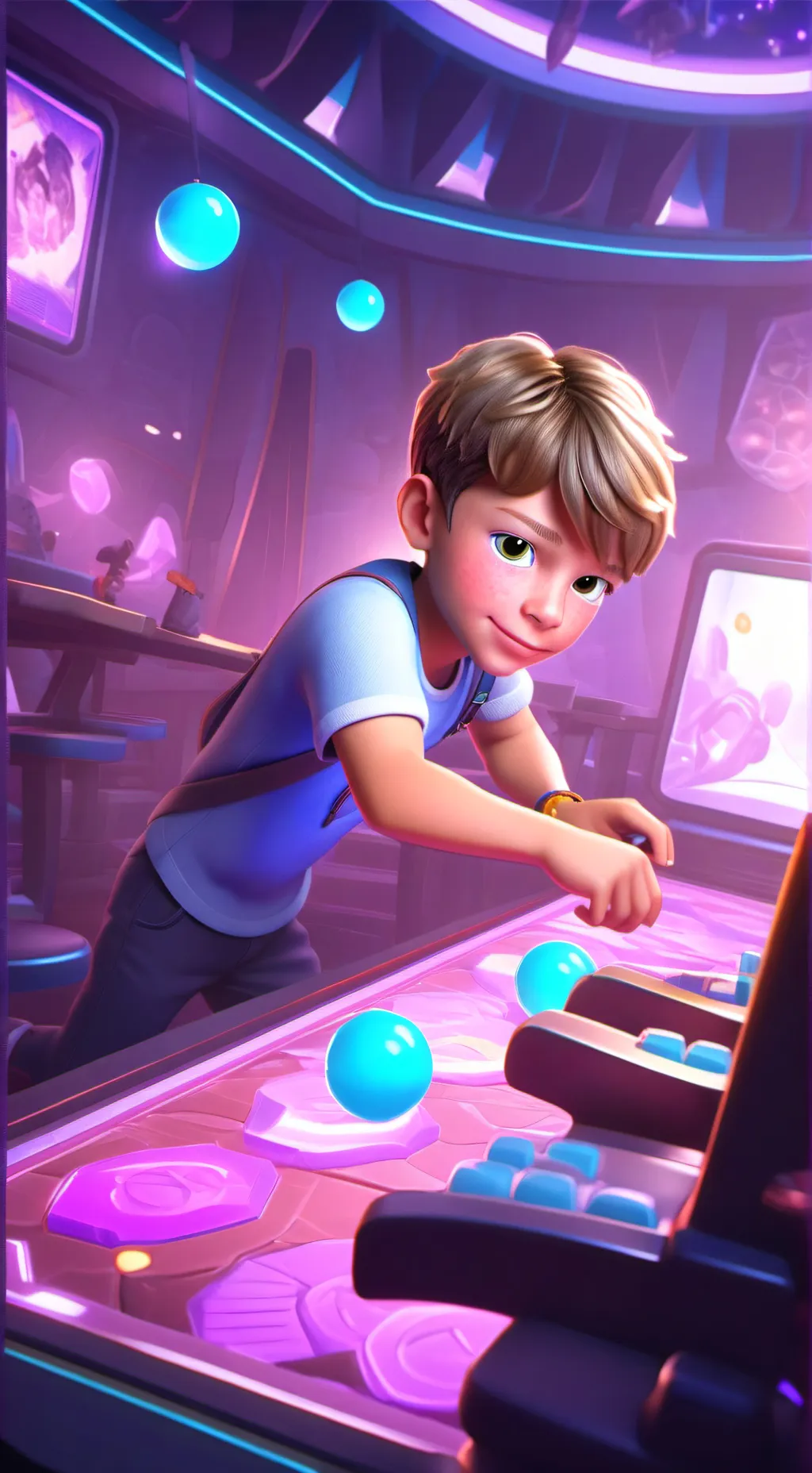 ai character: Hugo  background