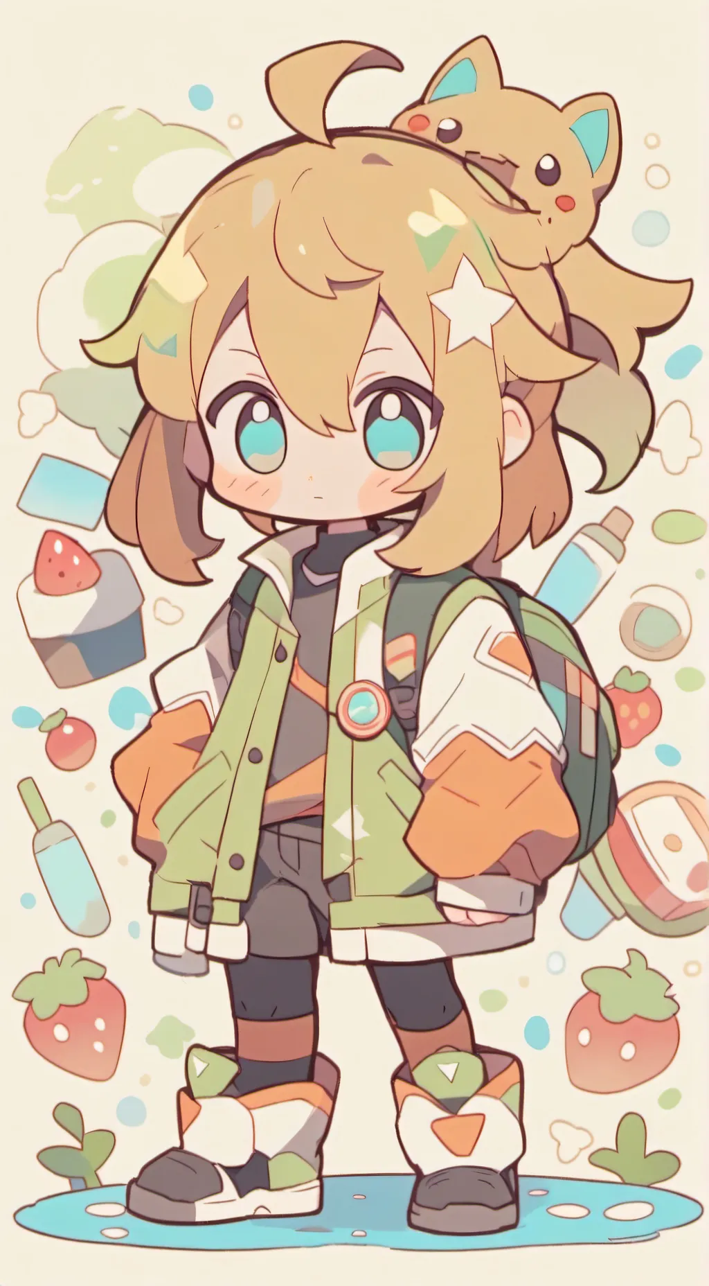 ai character: steve background