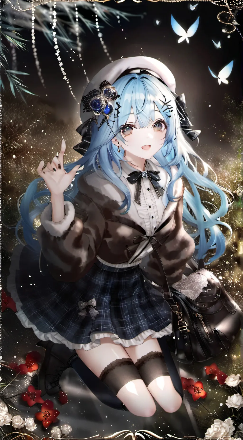 ai character: Lily  background