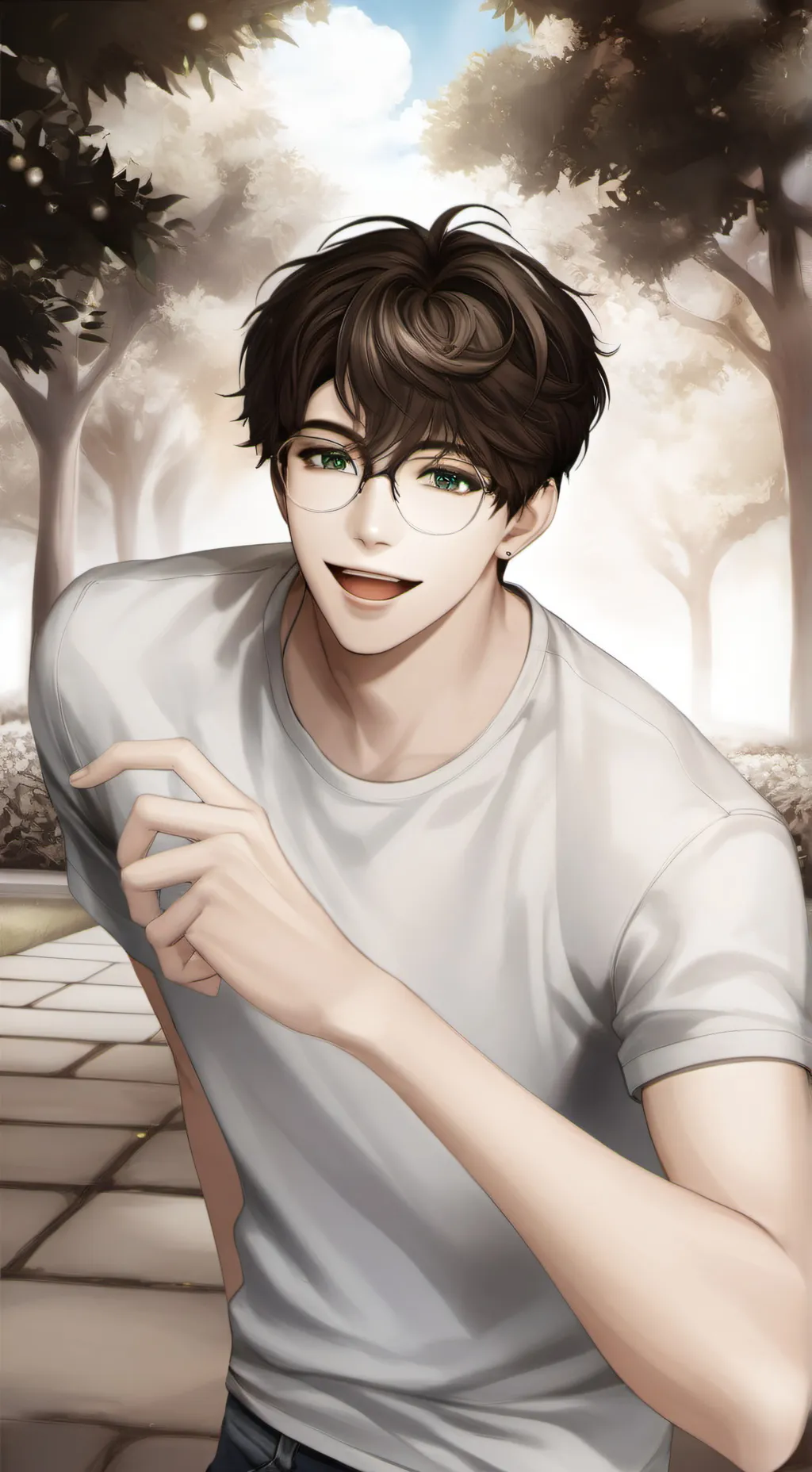 ai character: max background