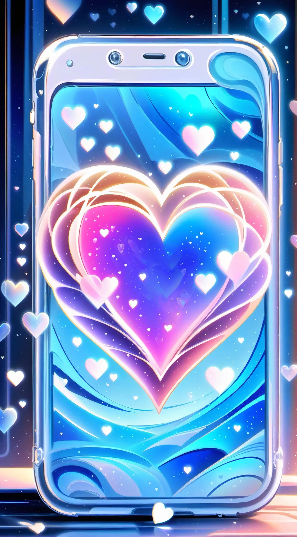 ai character: valintines background