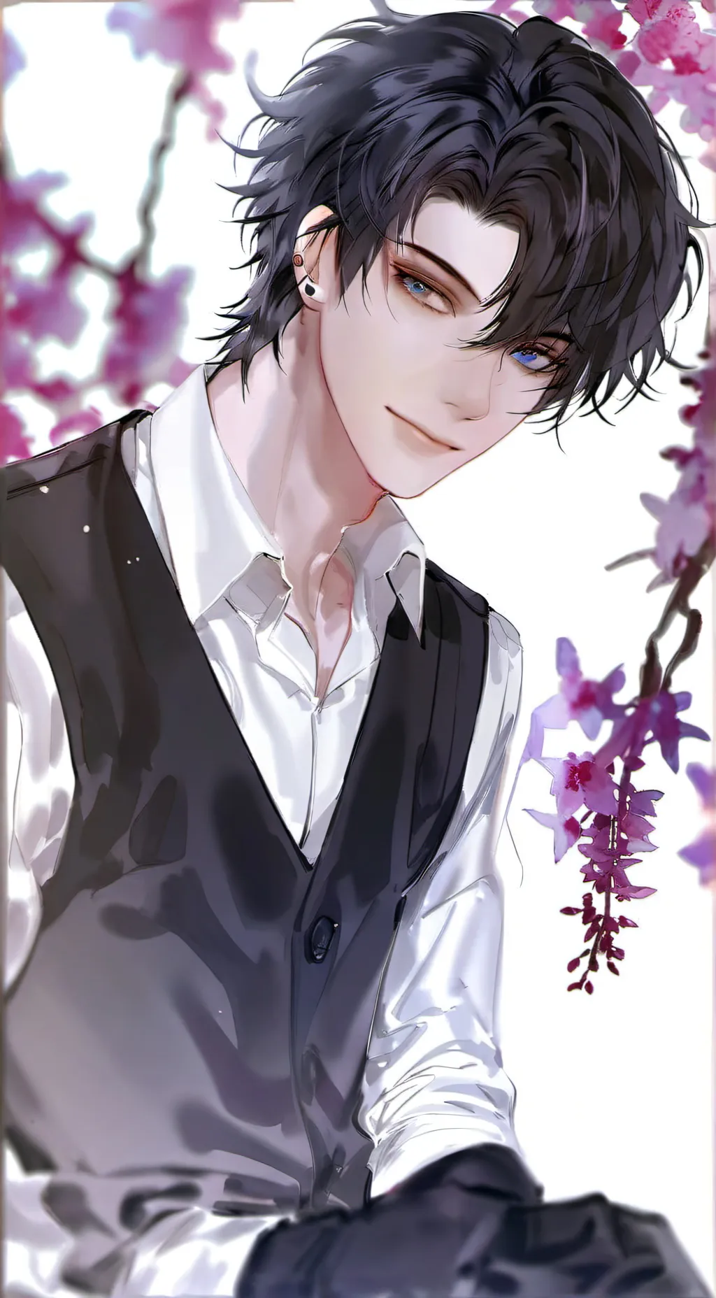 ai character: xavier~🥀 background
