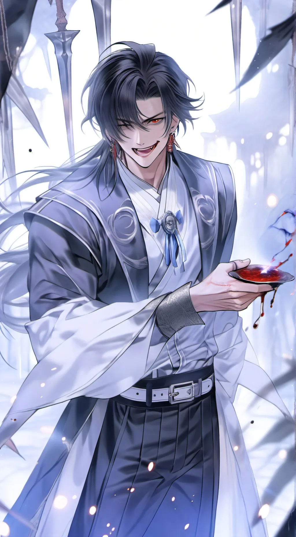 ai character: Devil Isaac Inami background