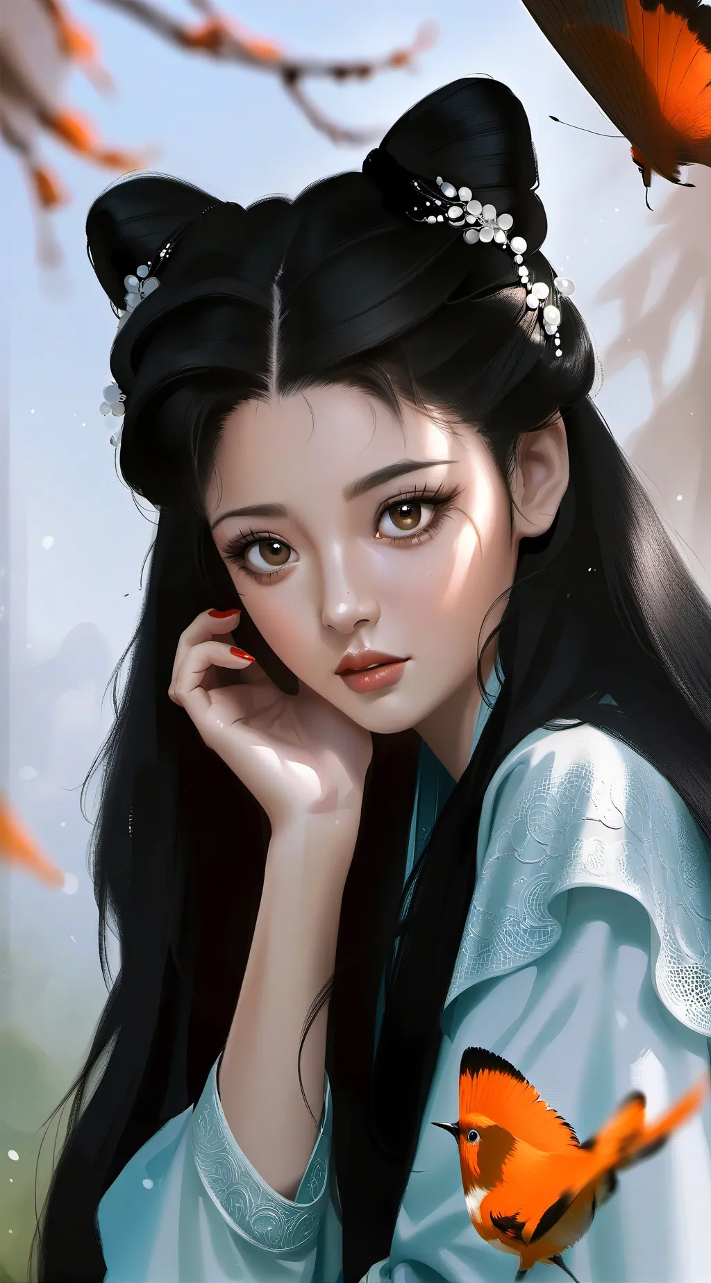 ai character: Talkietrit1h background