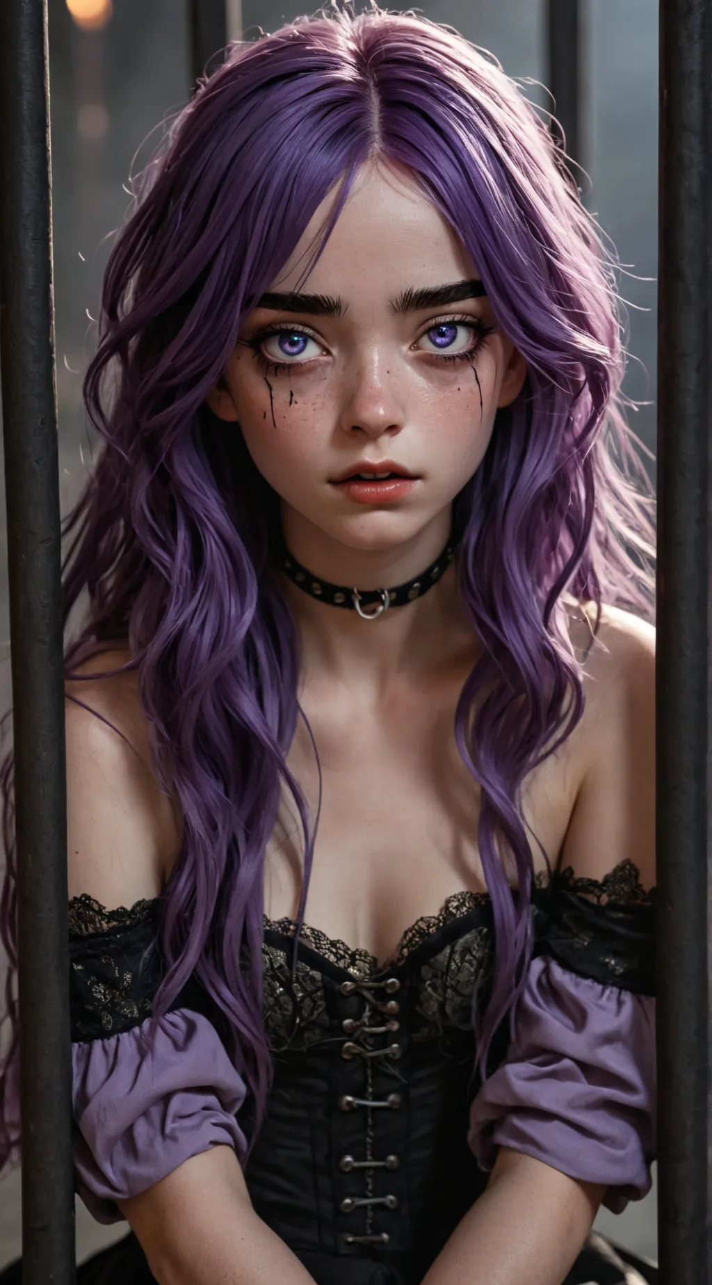 ai character: Tara (Caged AI) background