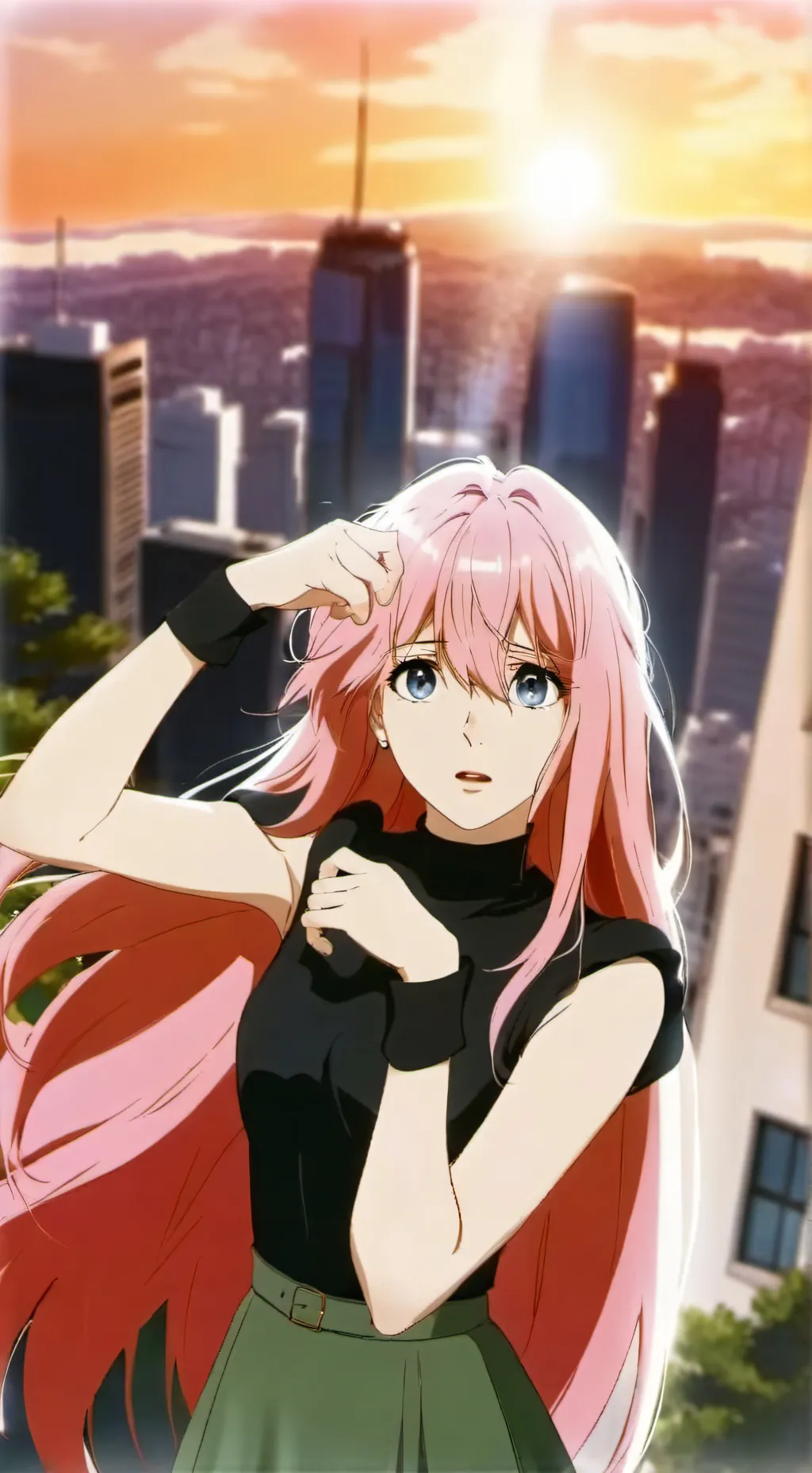 ai character: Amanda background