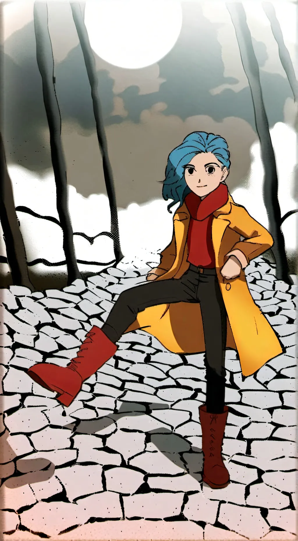 ai character: Hilda￼ background