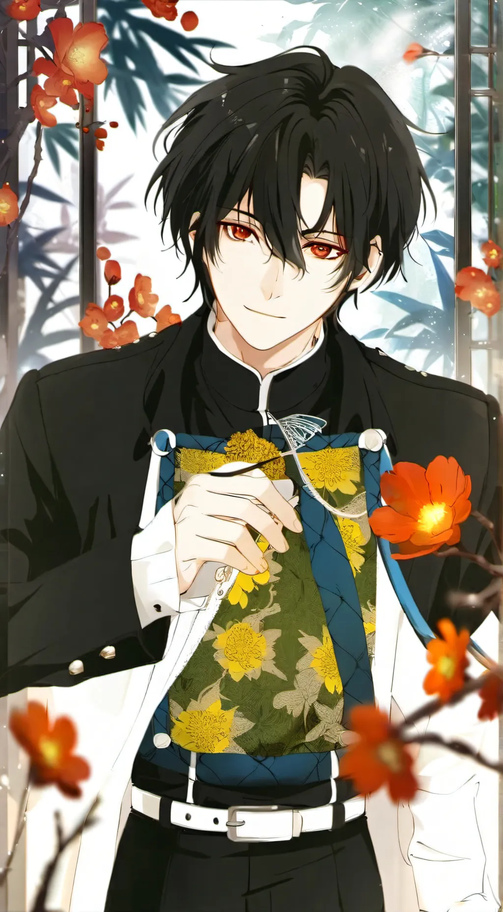 ai character: Хенс background