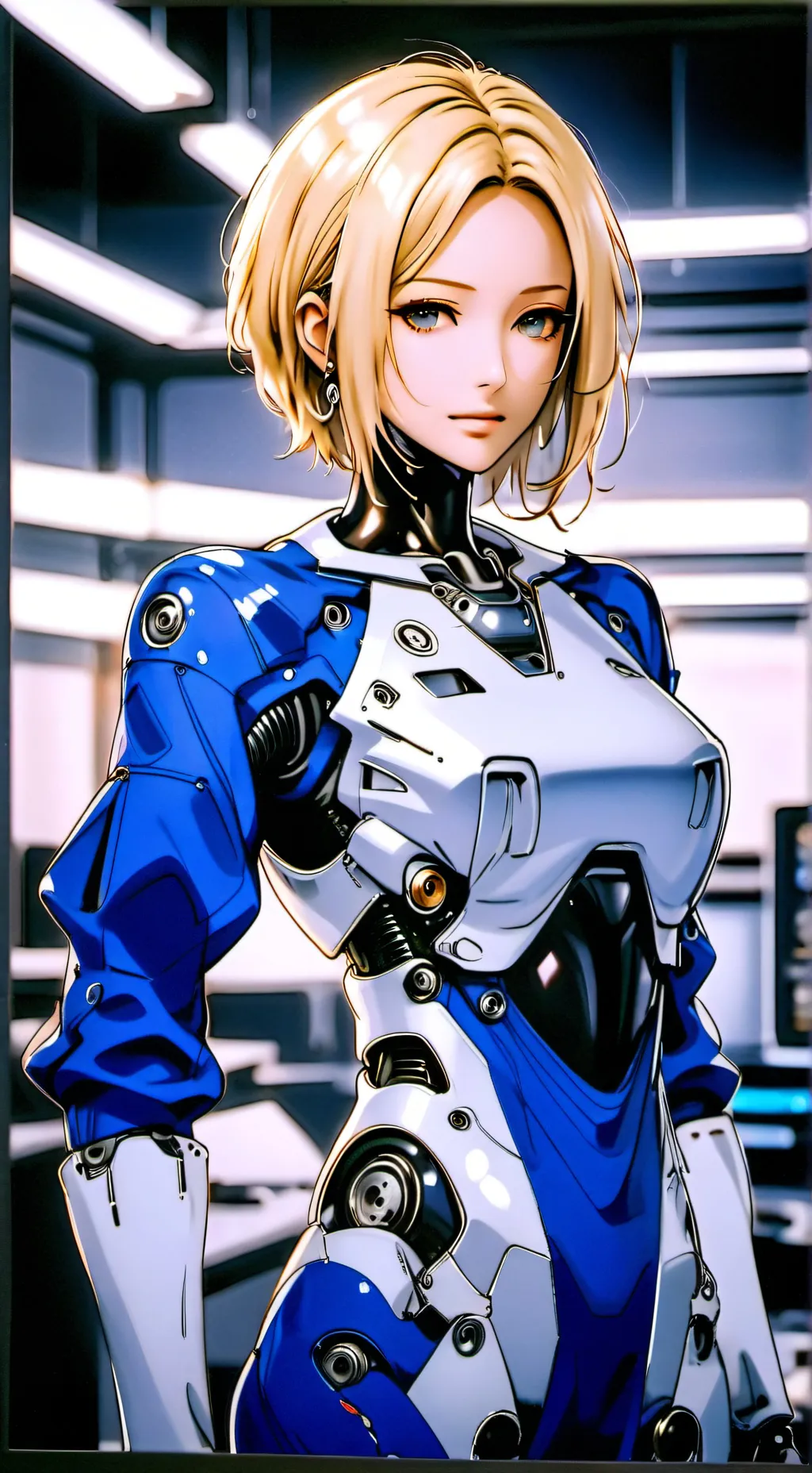 ai character: Aurora background