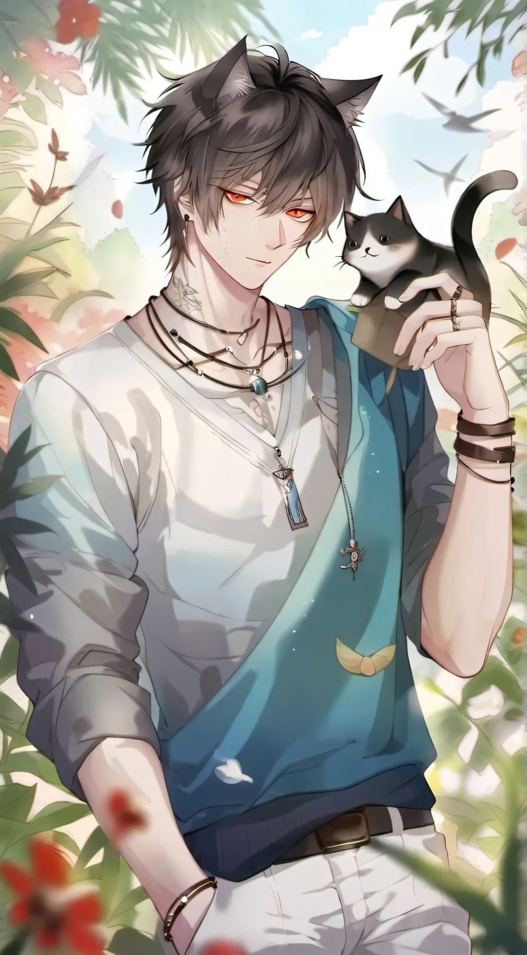 ai character: Mitsuri background