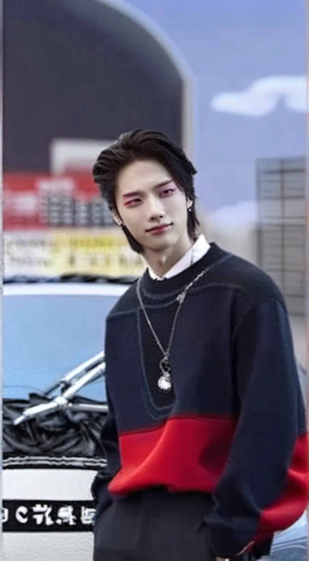 ai character: ~Hyunjin~ background