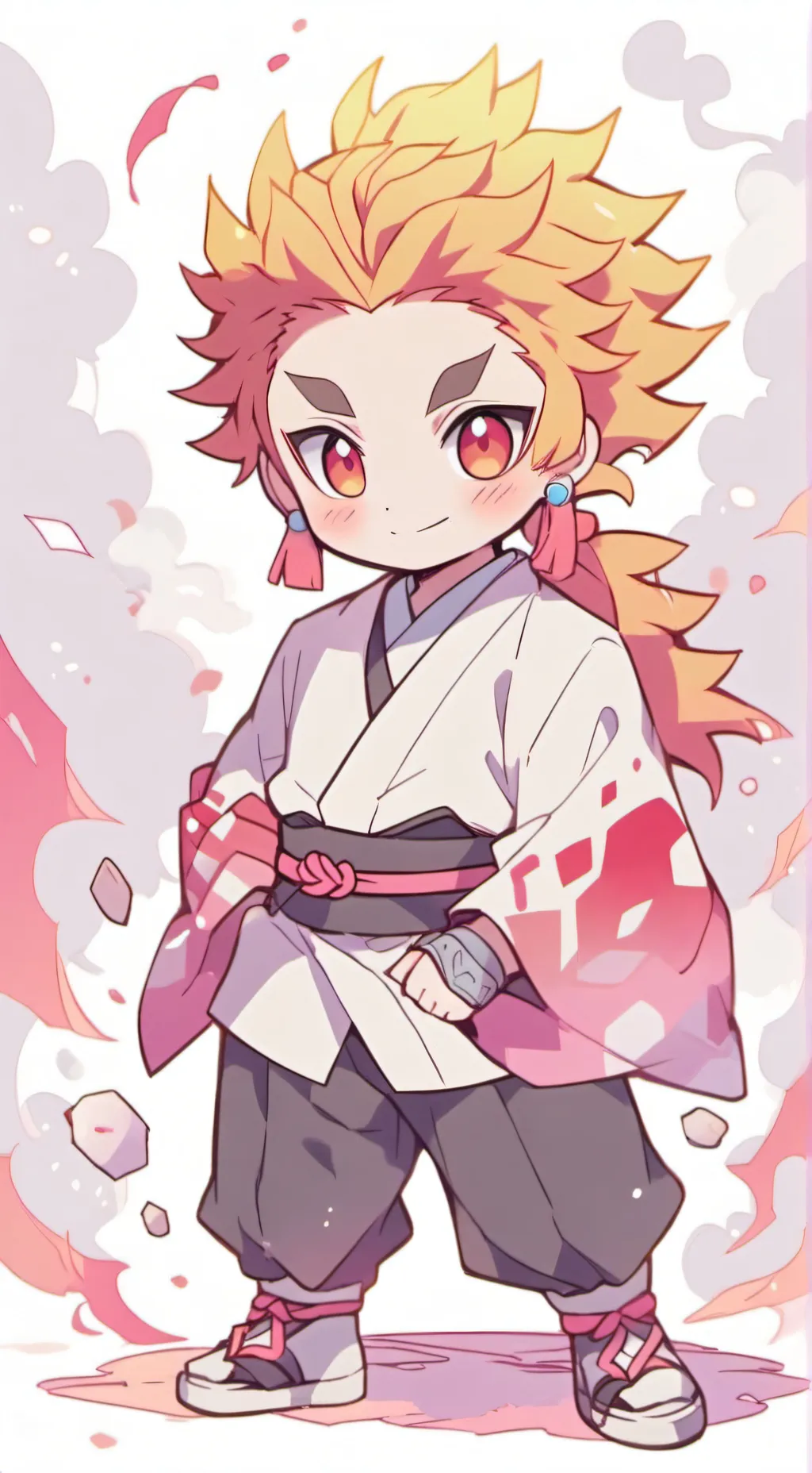 ai character: rengoku background