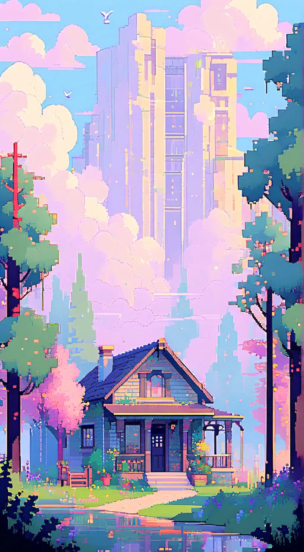 ai character: CH but sus background