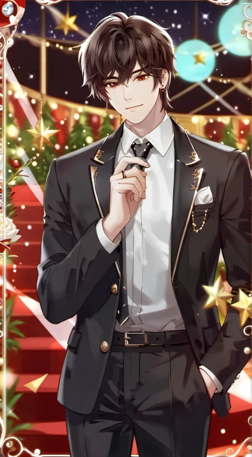 ai character: Leo background