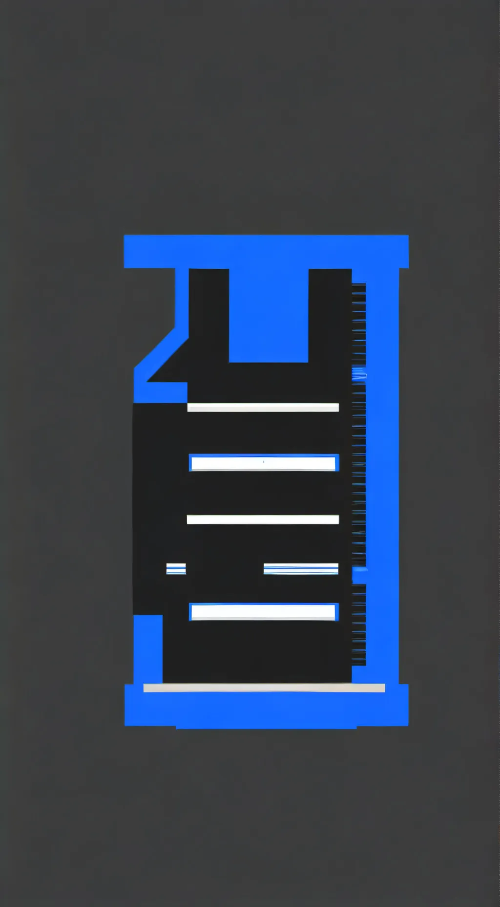 ai character: BLUE SCREEN💀 background