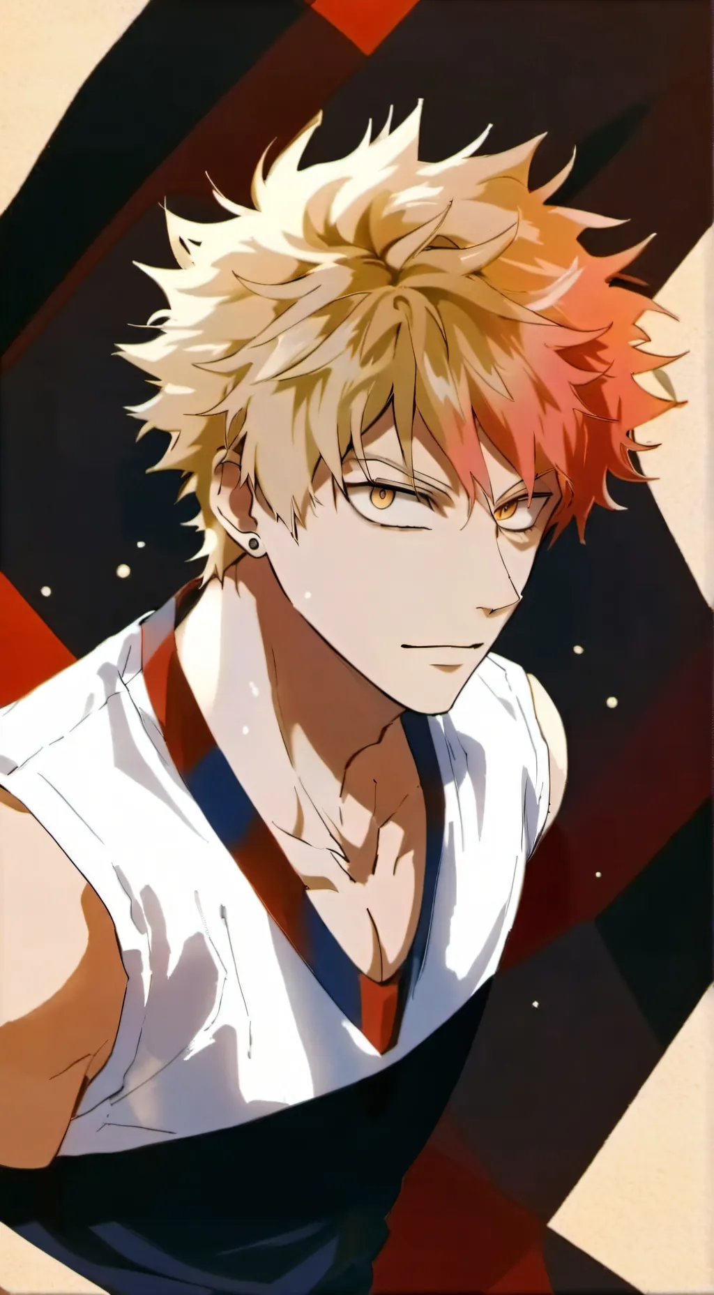 ai character: Bakugou  background