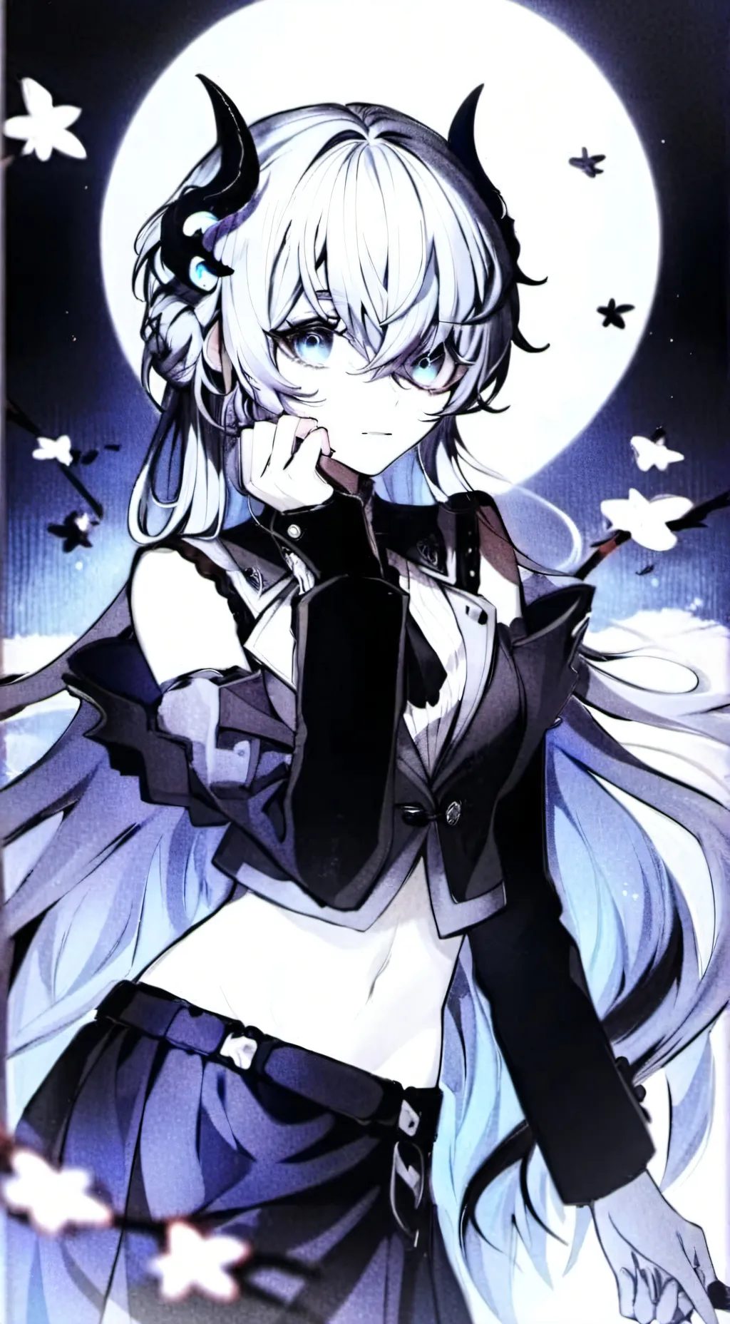 ai character: Розэ/Rose background