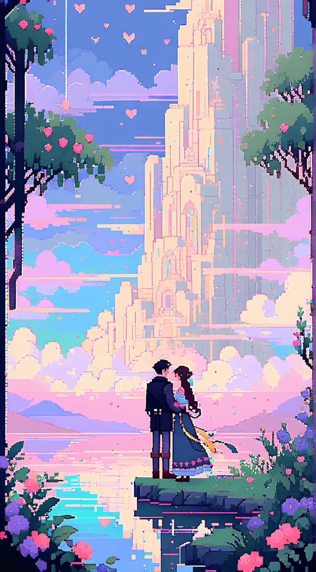 ai character: San Valentín ❤️ background