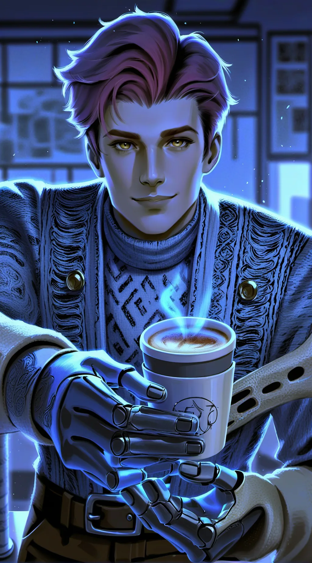 ai character: Jordan background