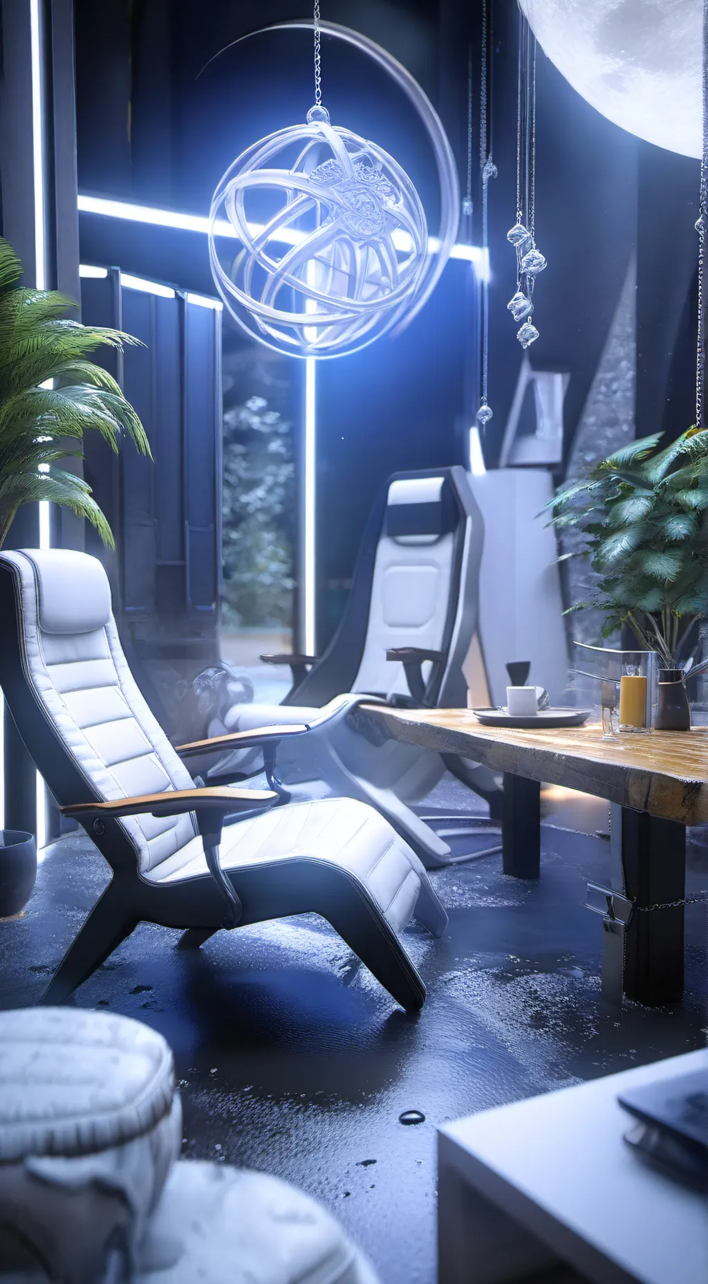 ai character: test account background