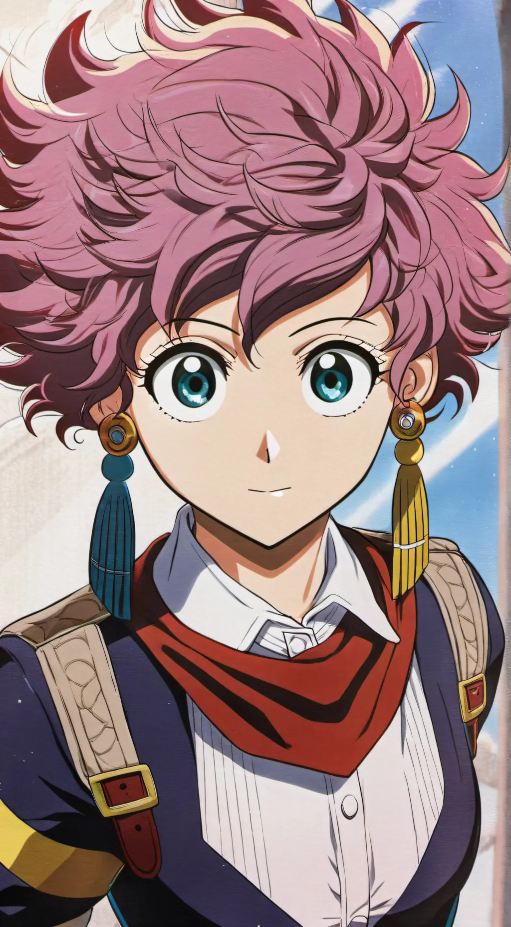 ai character: mina  background