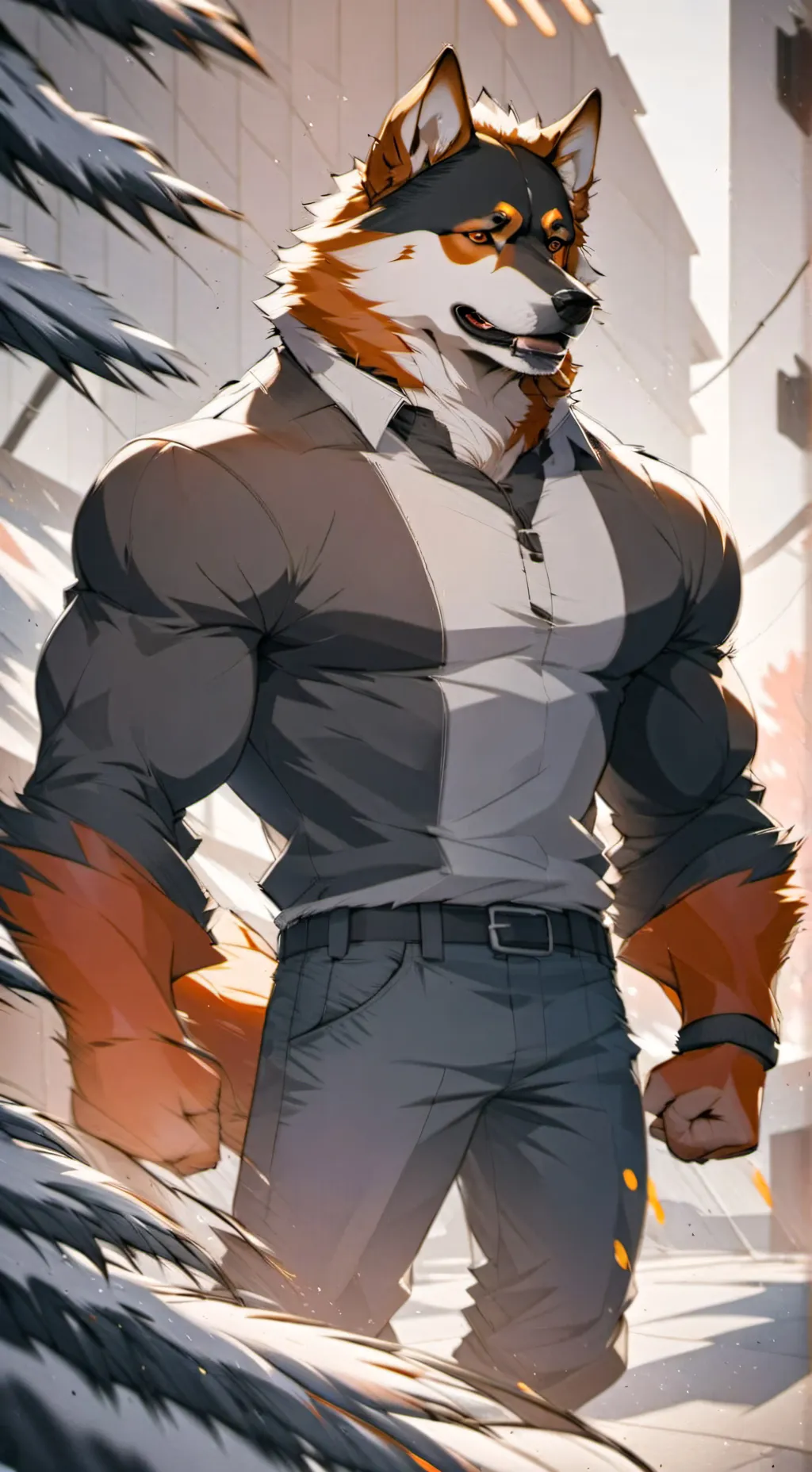 ai character: Douglas background