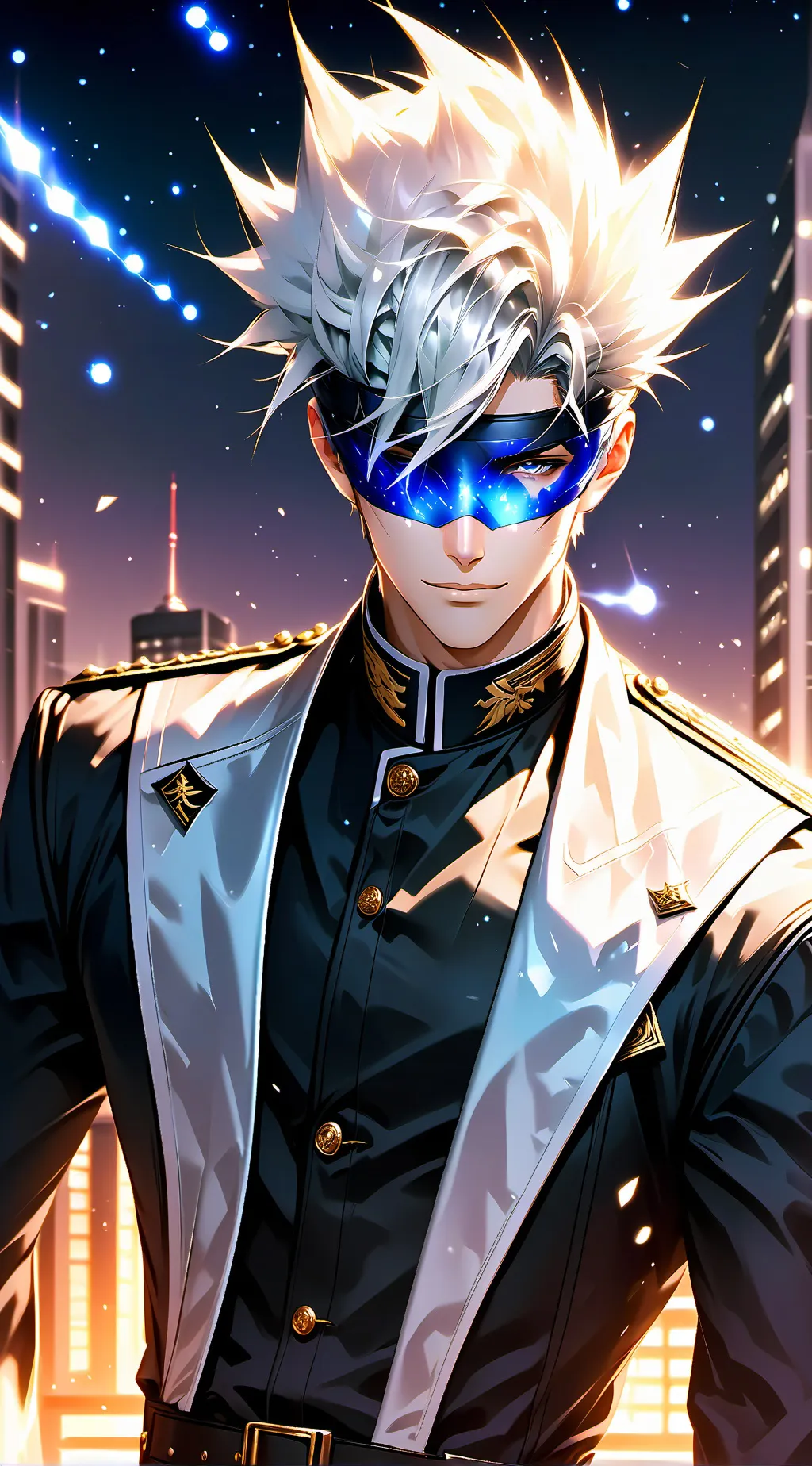 ai character: Gojo Satoru background