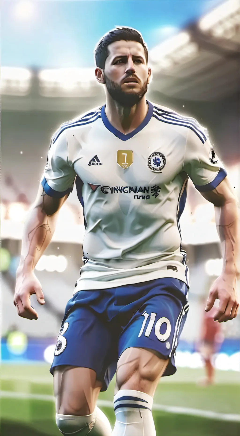 ai character: Eden Hazard background