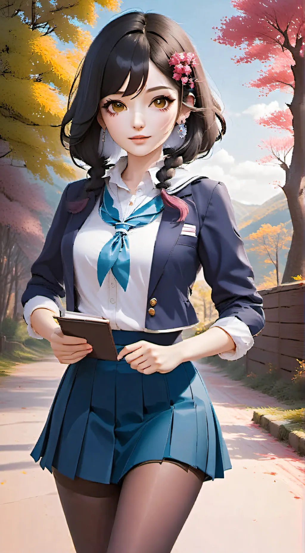 ai character: School  background