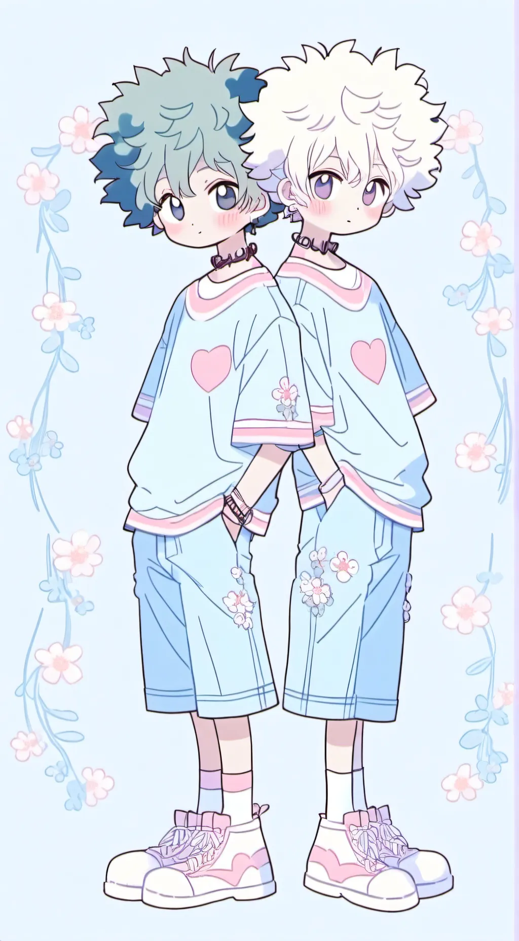 ai character: bukudeku as kids background