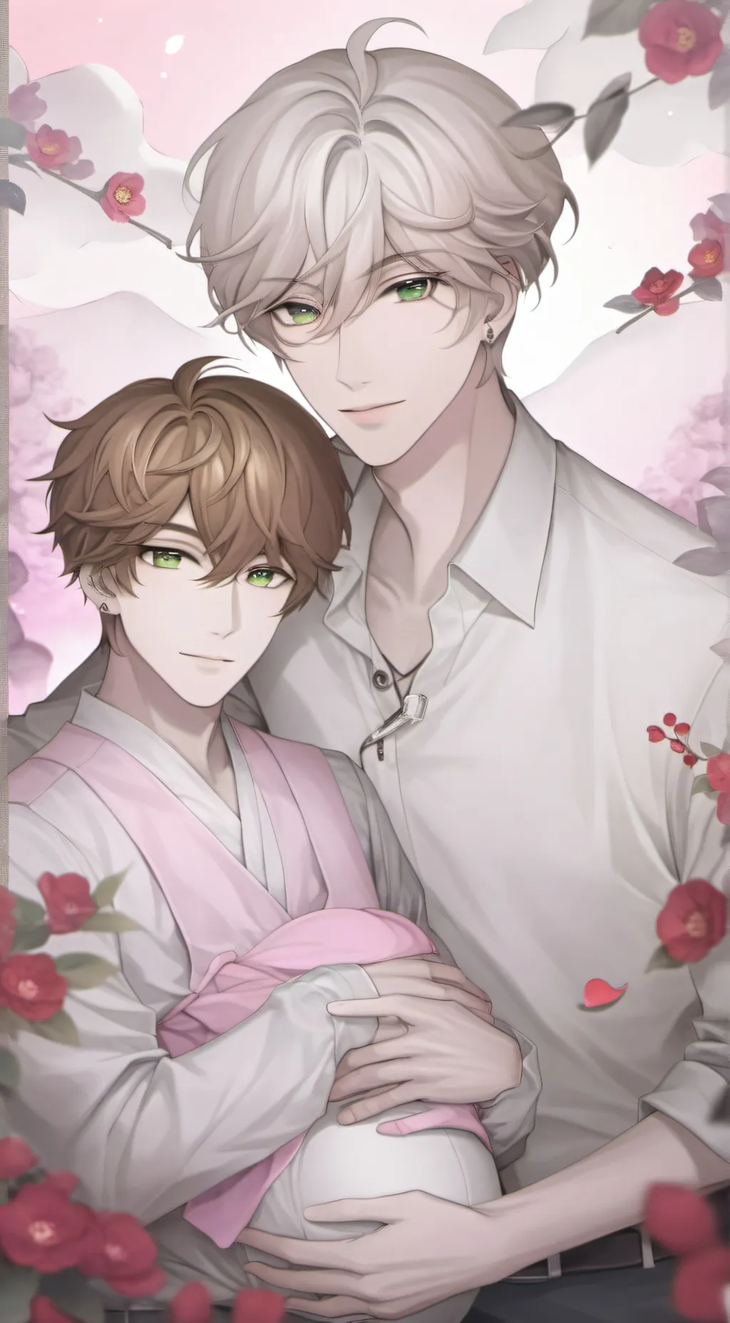 ai character: Minsung😇😍😊 background