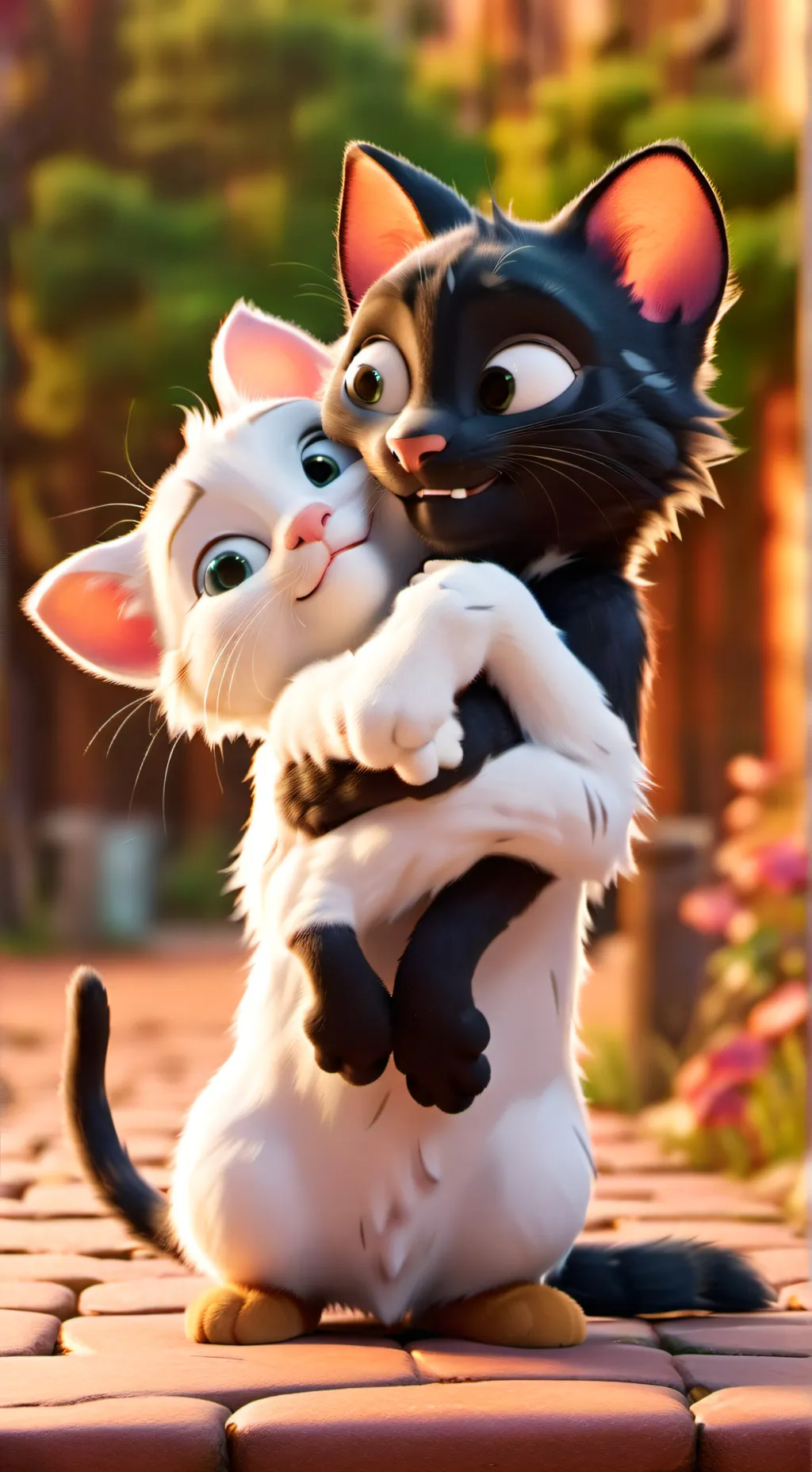 ai character: Mio maw background