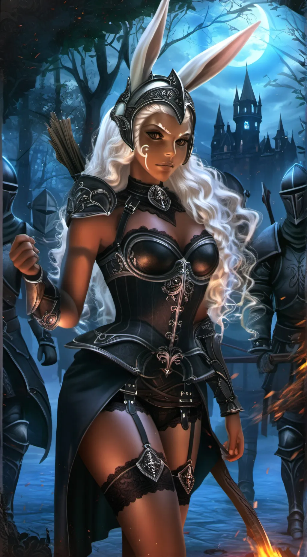 ai character: Fran-Arms Master background