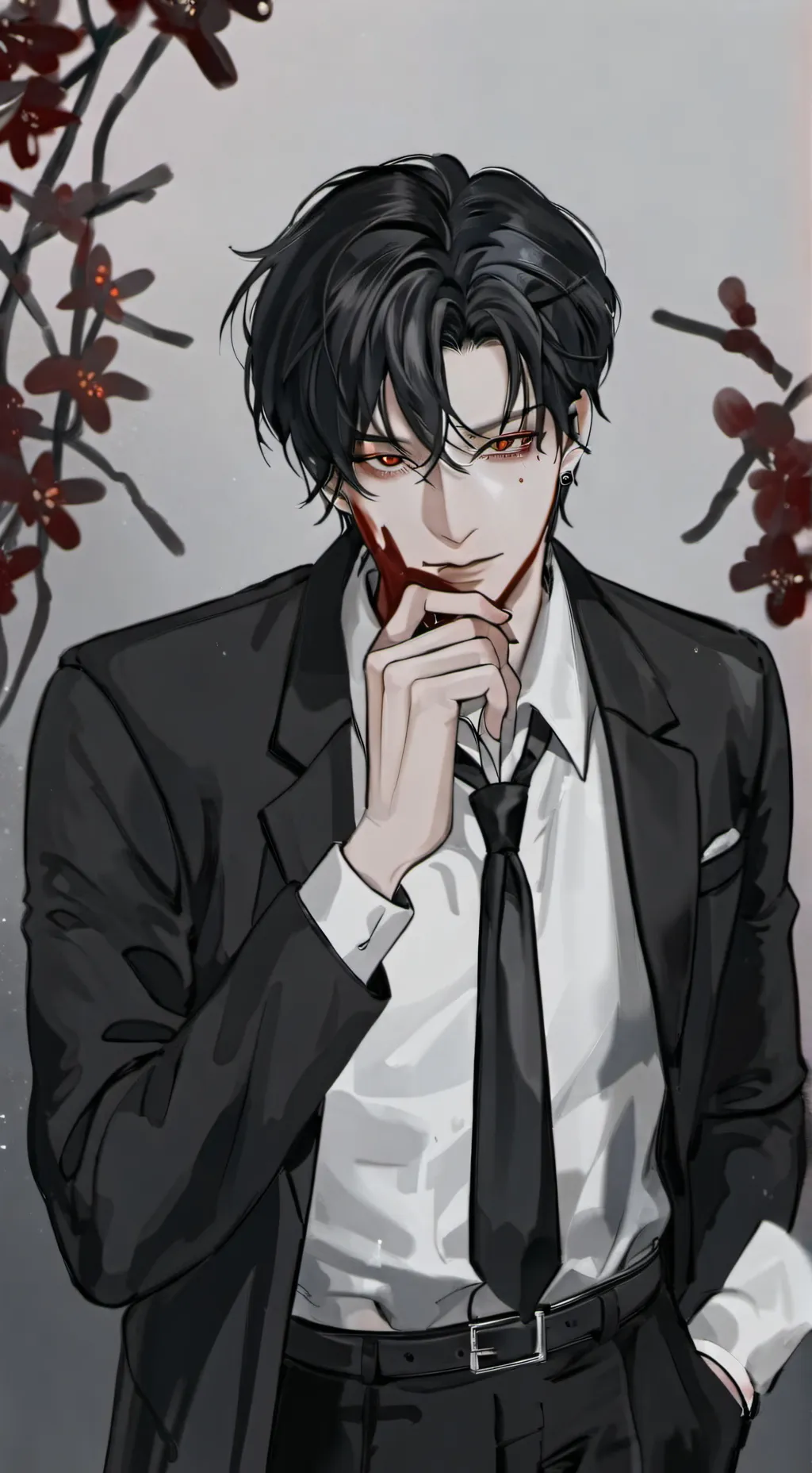 ai character: Azren  background