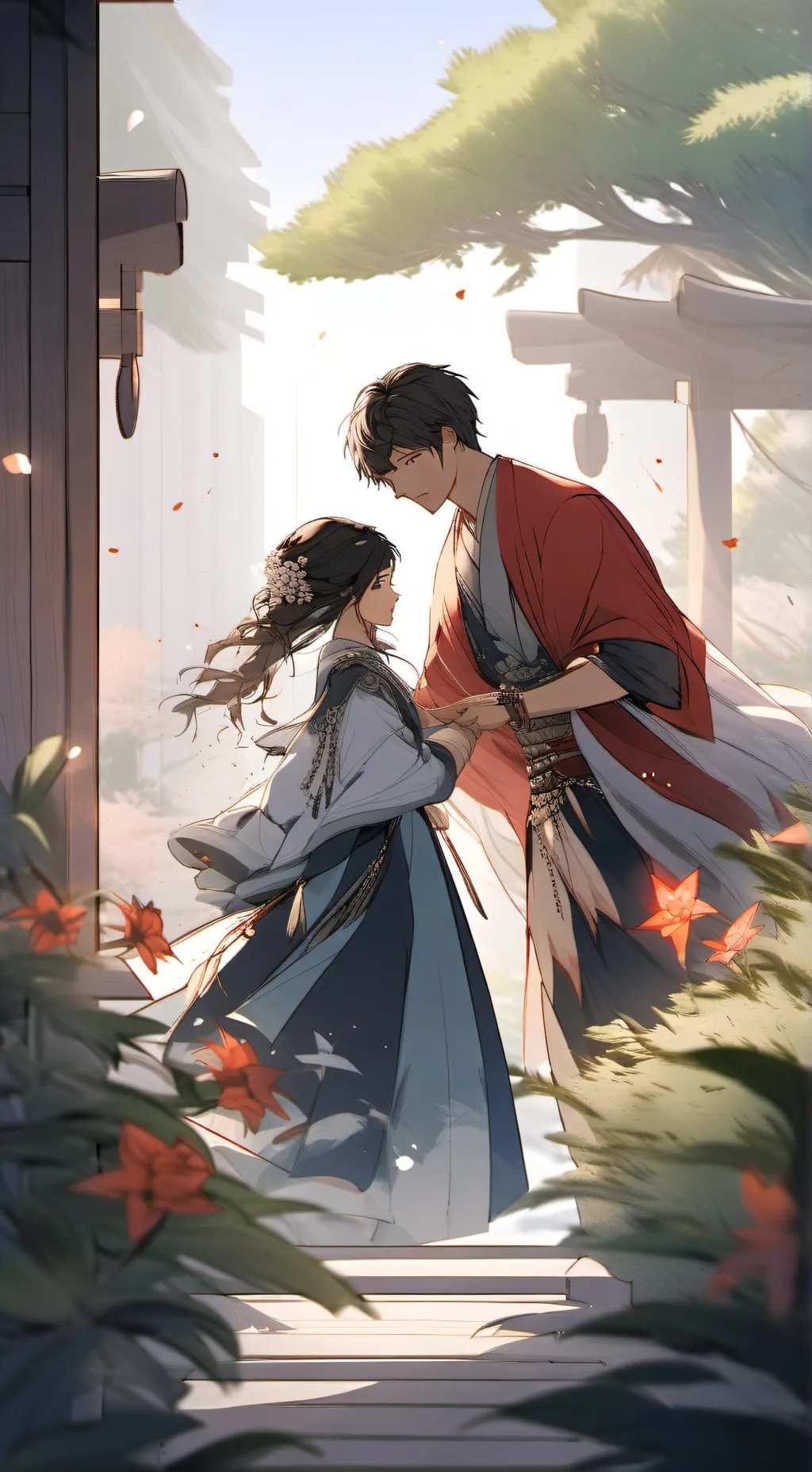 ai character: alex et lila background