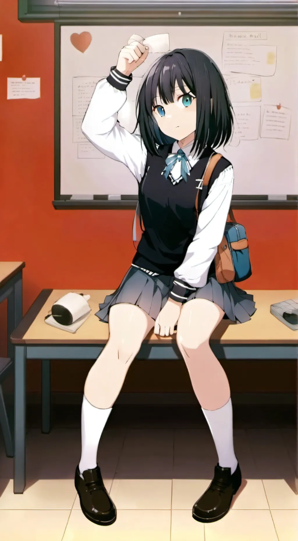 ai character: sarah background