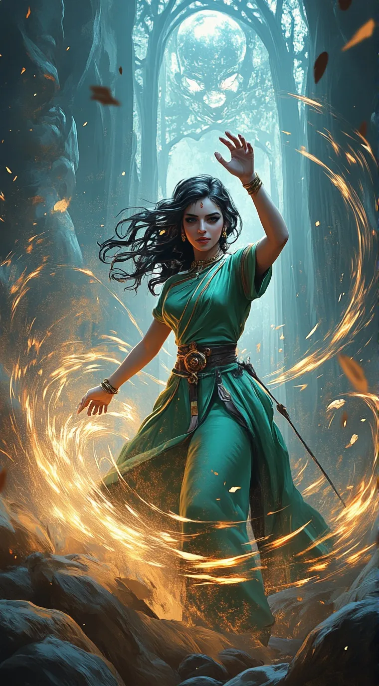 ai character: Galeria  background