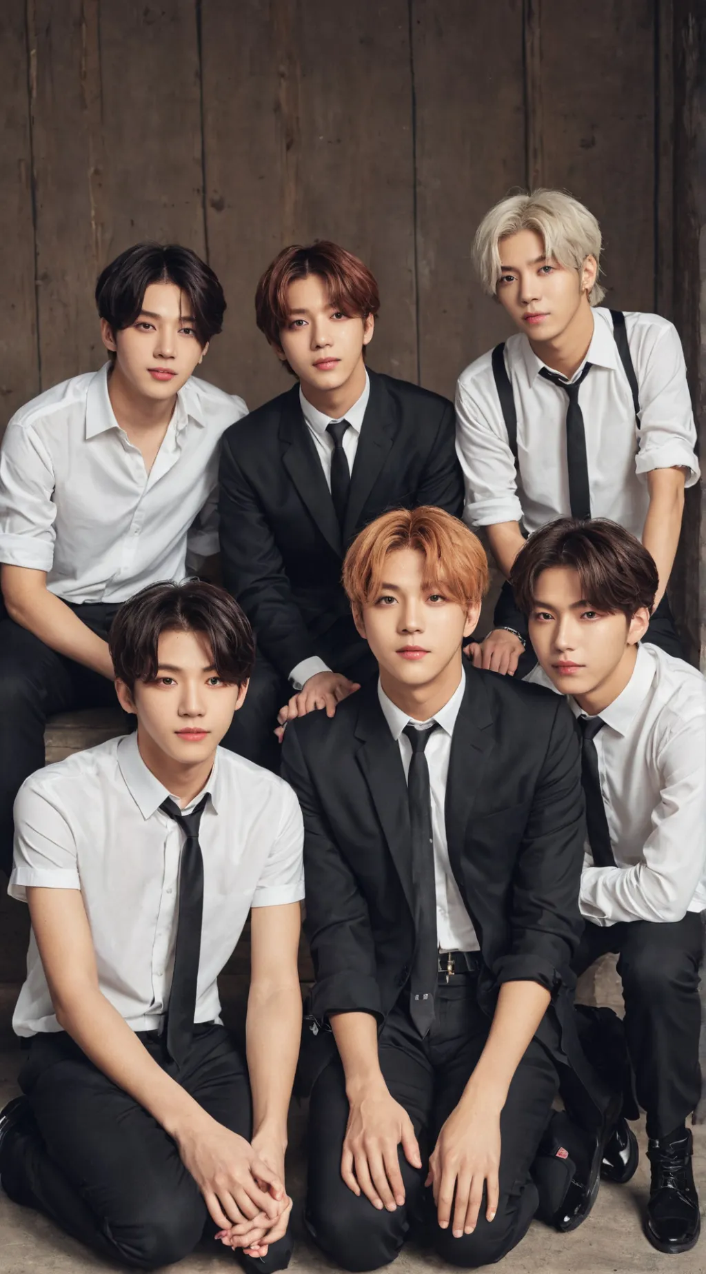 ai character: Los BTS background