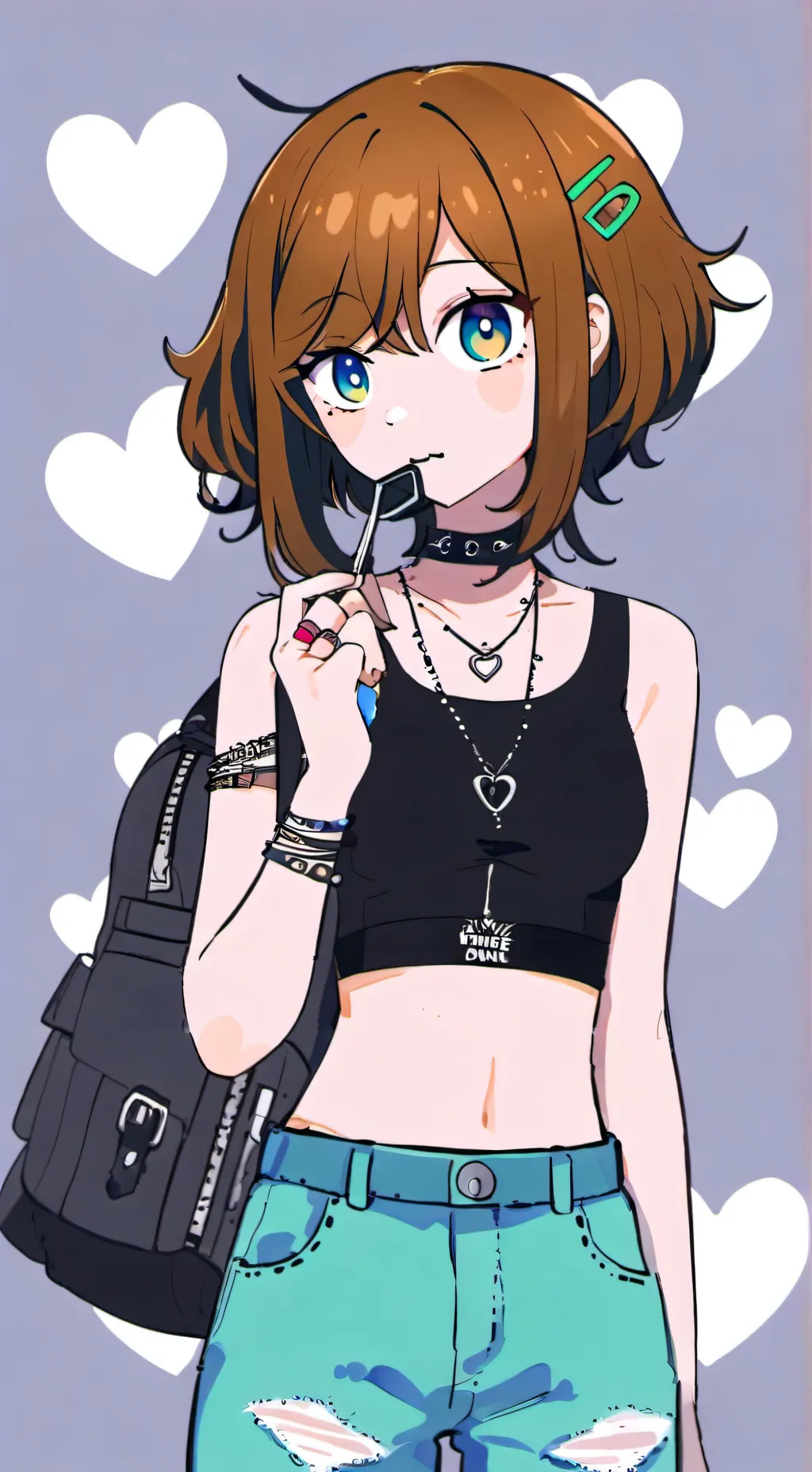 ai character: mimoko hamaliton background