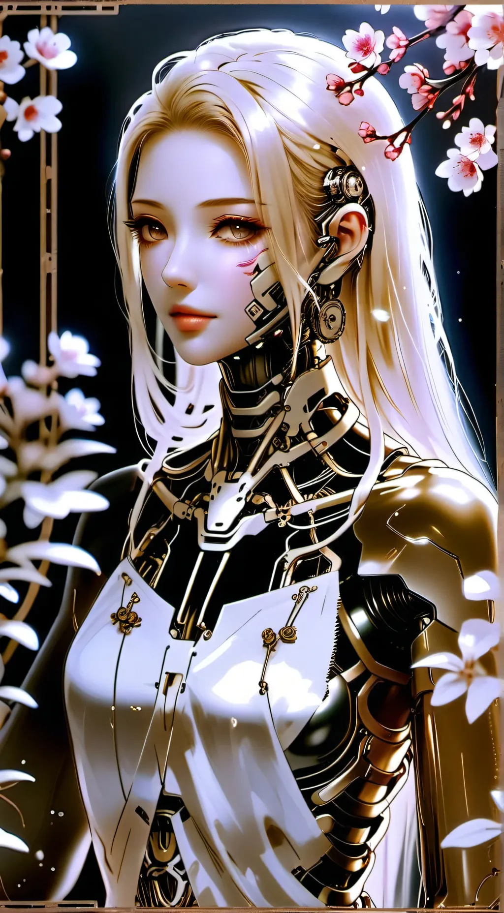 ai character: Flora background