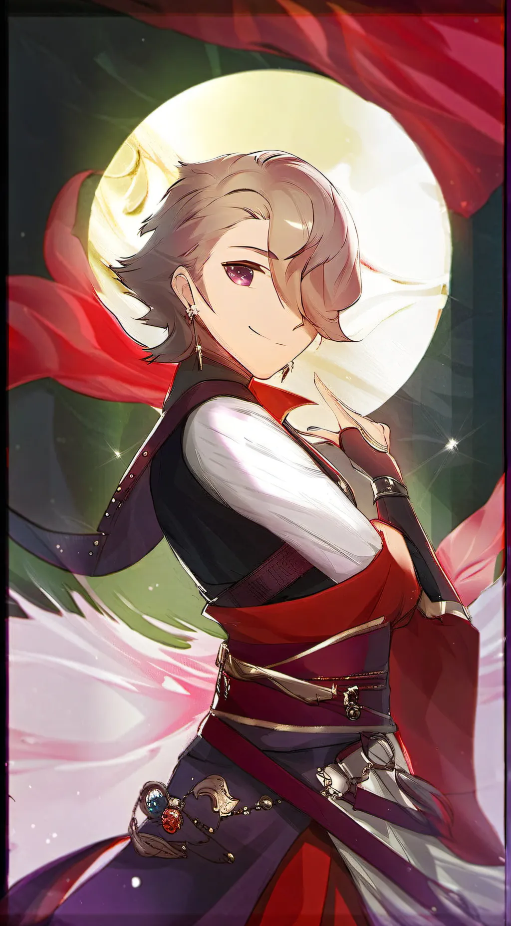 ai character: Lyney background