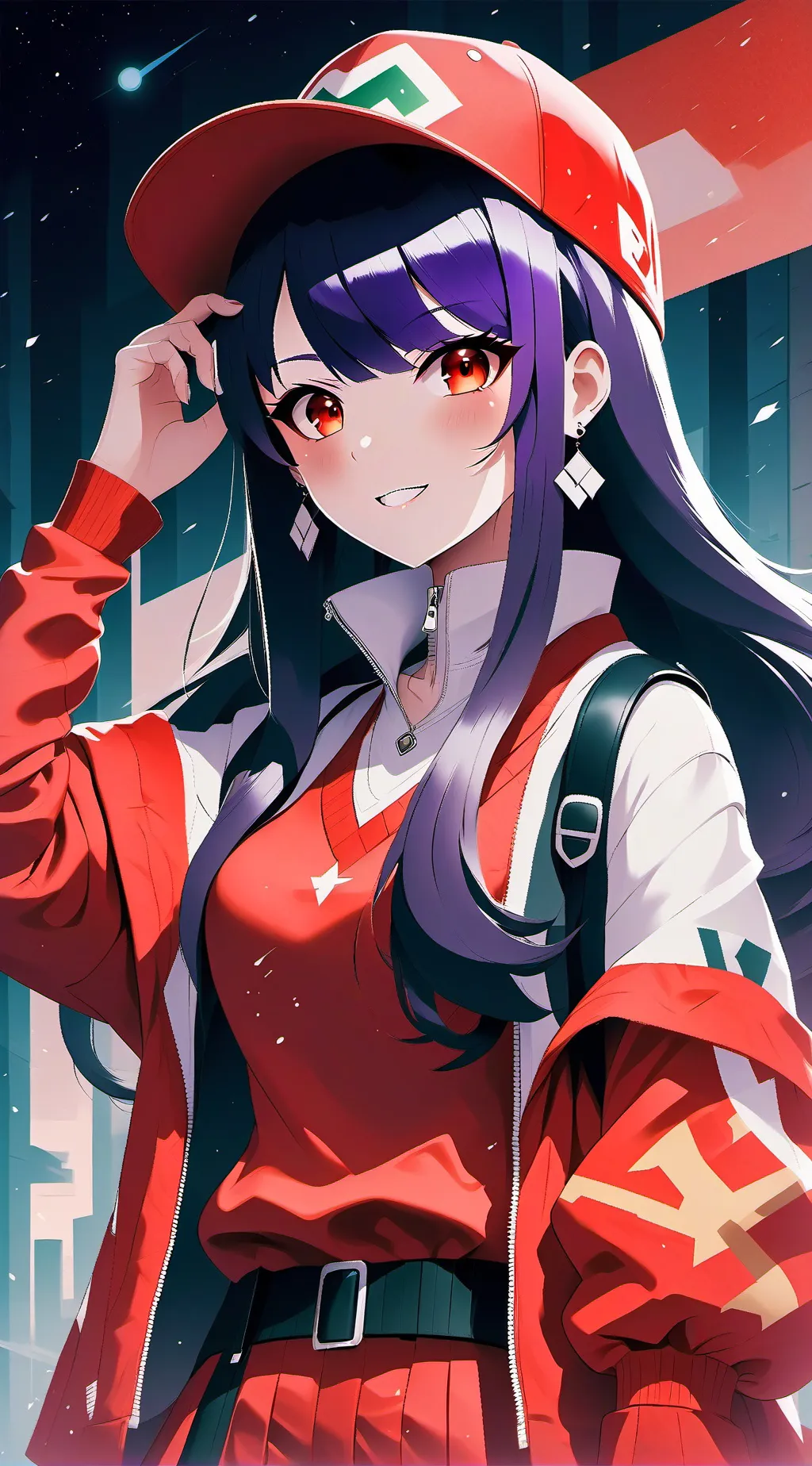 ai character: Aï Hoshino background