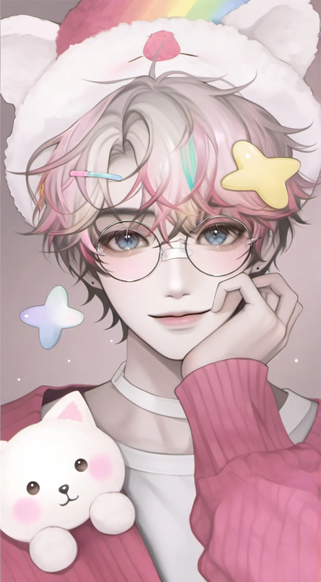 ai character: Morgan~ background