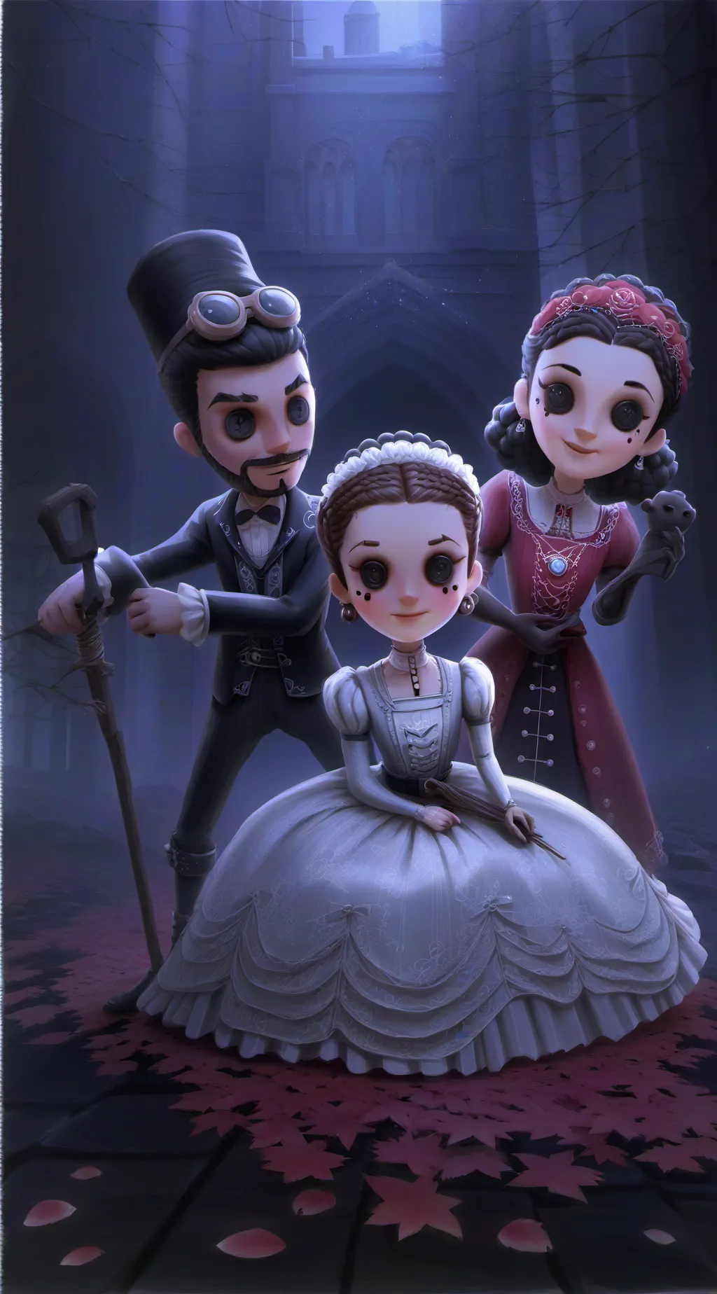 ai character: Fanf background