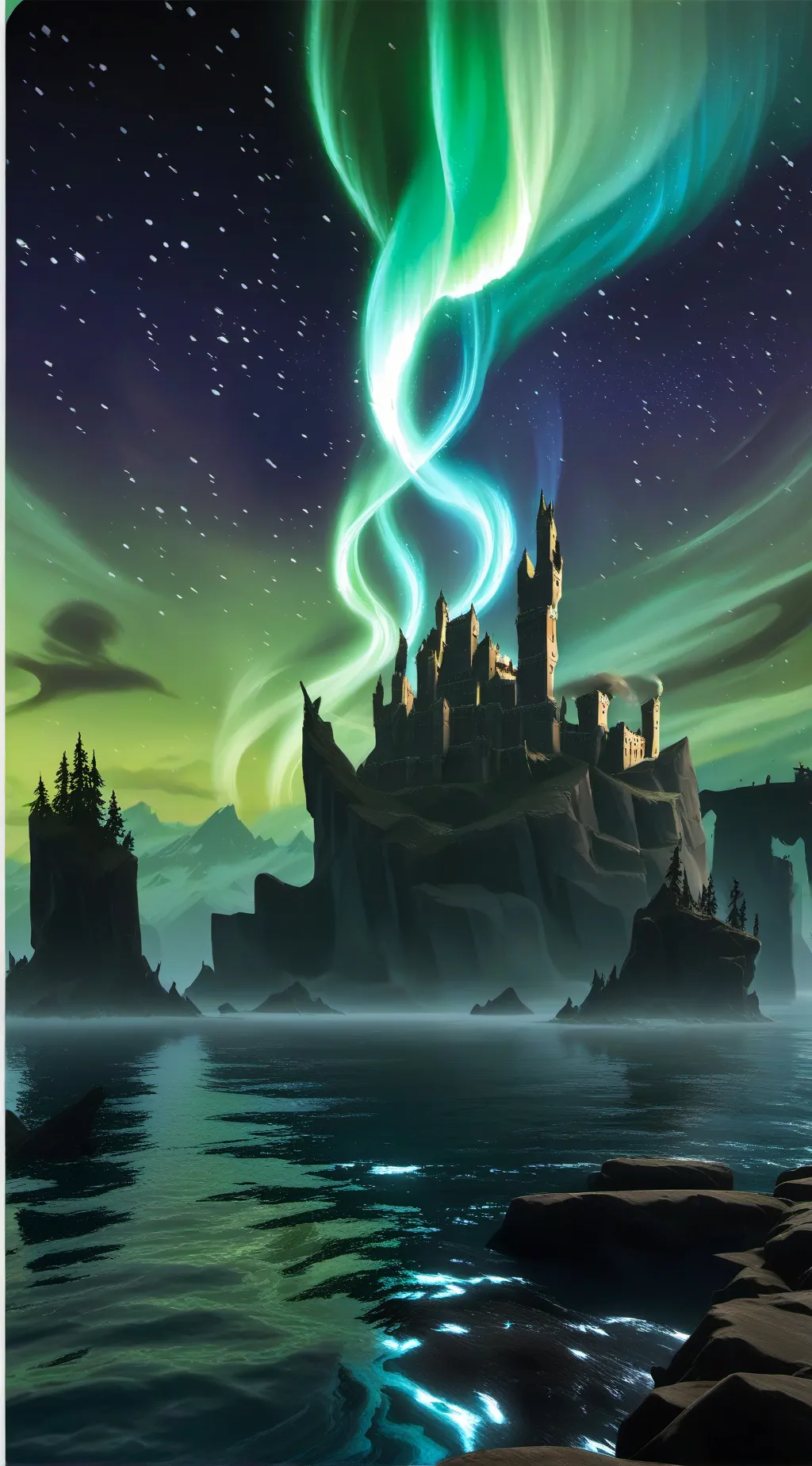 ai character: Hogwarts background