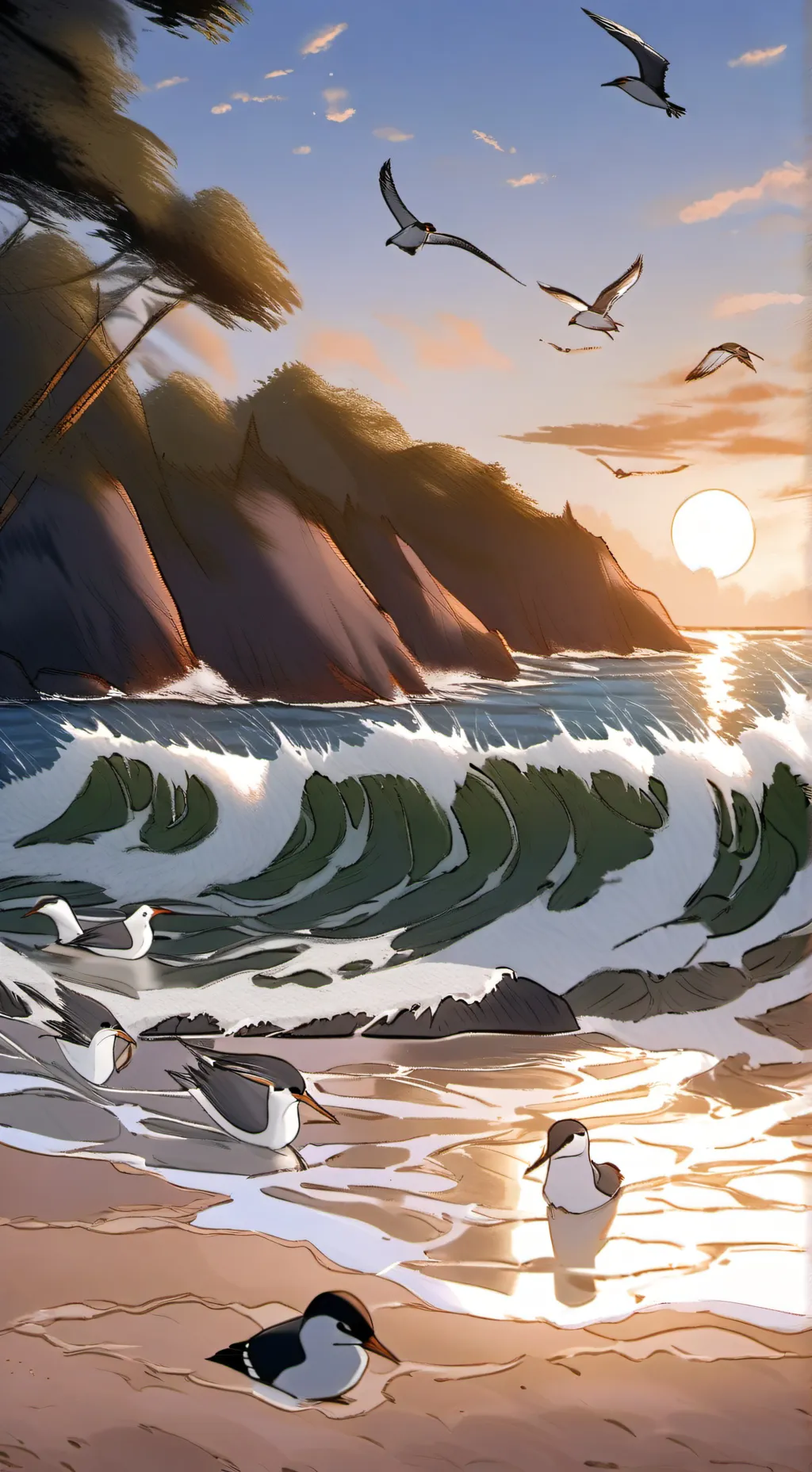 ai character: poppy background