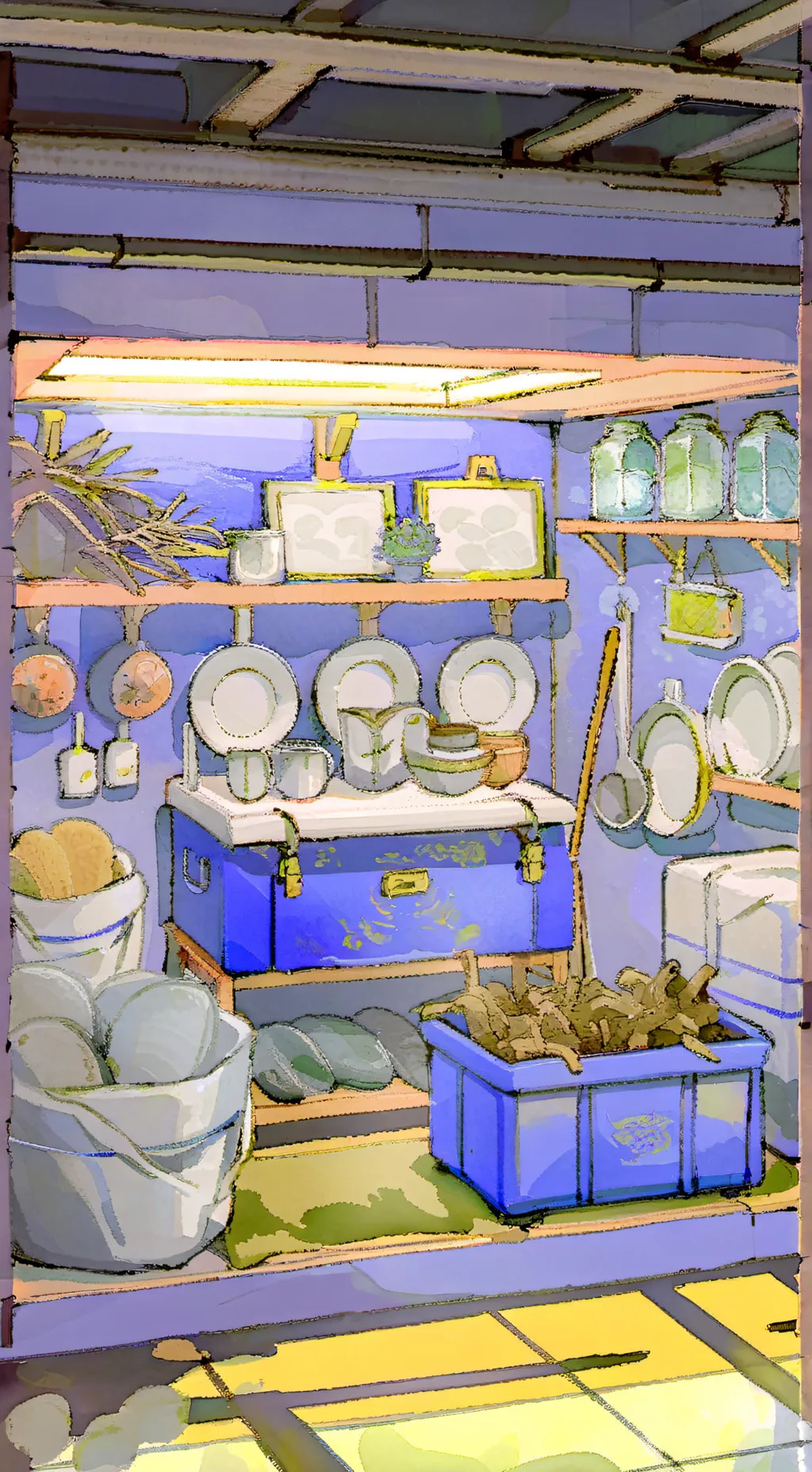 ai character: Nightmare Critters background