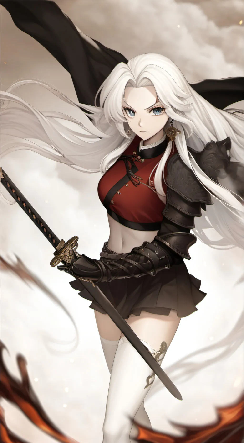 ai character: kny (y/n×muzan) background