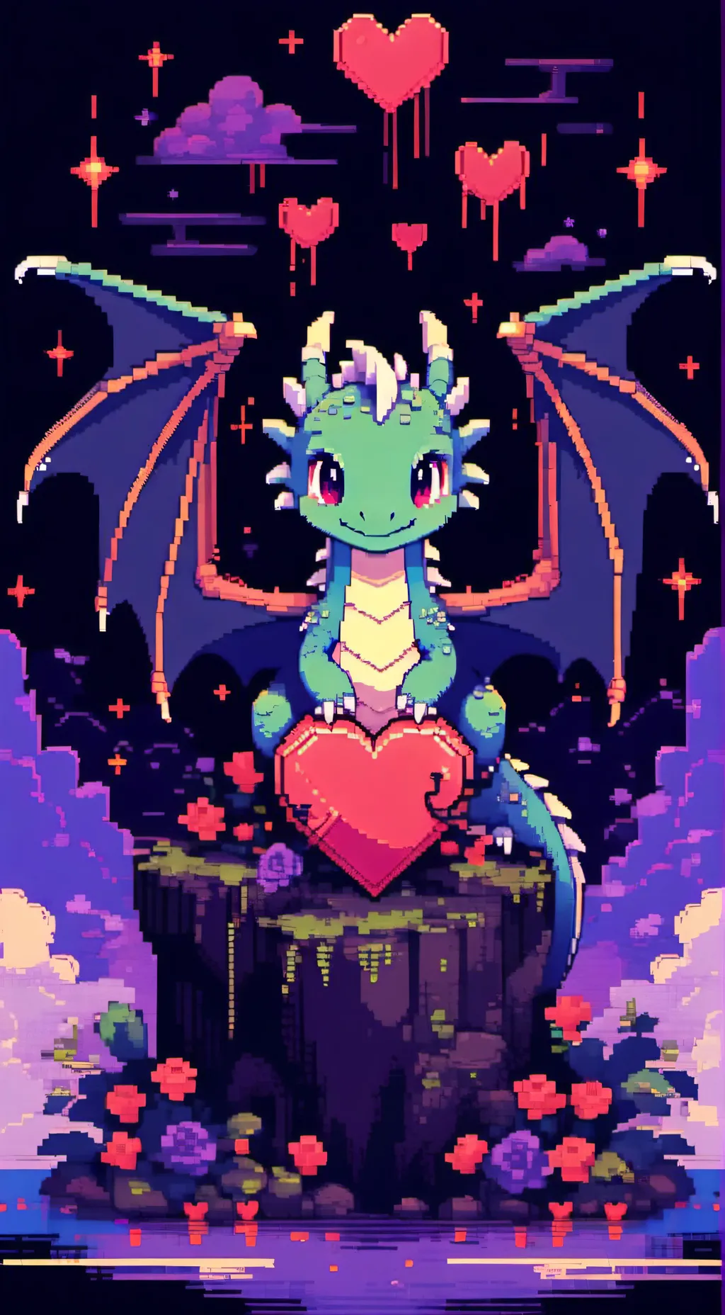 ai character: +WoF Valentines+ background